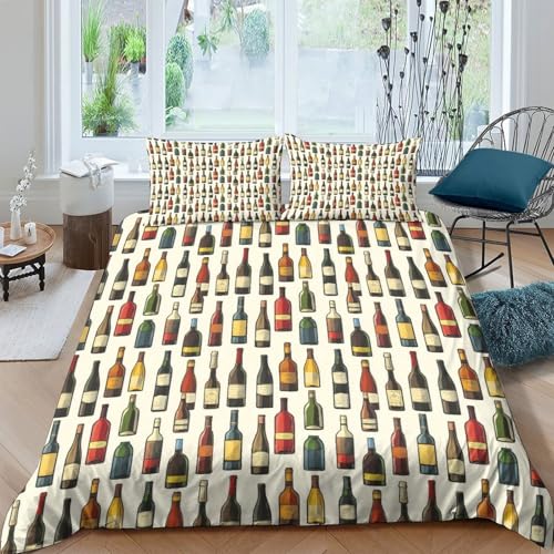Housse de couette 140x200 microfibre résistante ultra douce avec zip - 4