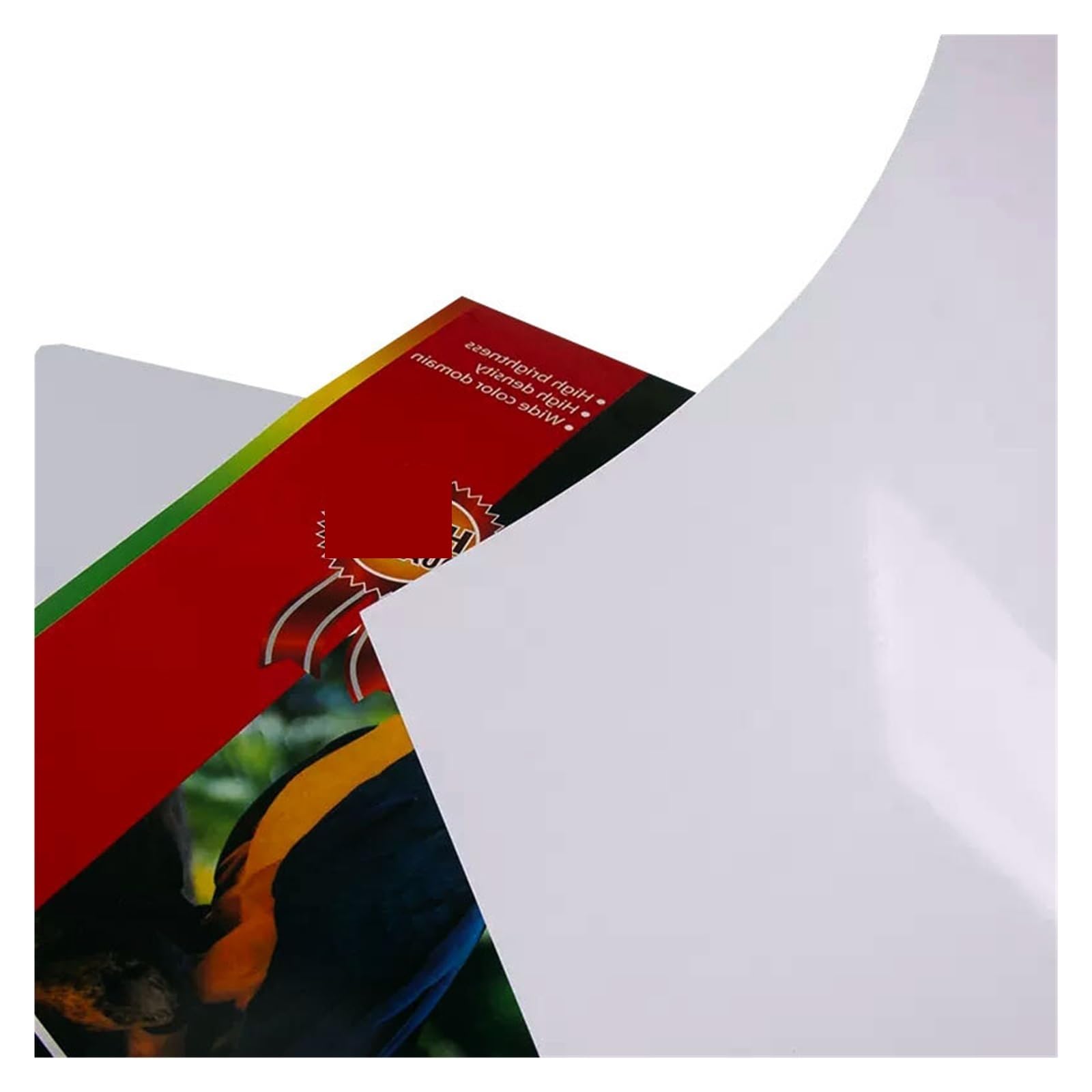 Papier fotograficzny A4 do drukarek atramentowych Fotograficzny papier powlekany o wysokim połysku Lucky (Color : A4 200g 20 sheets)