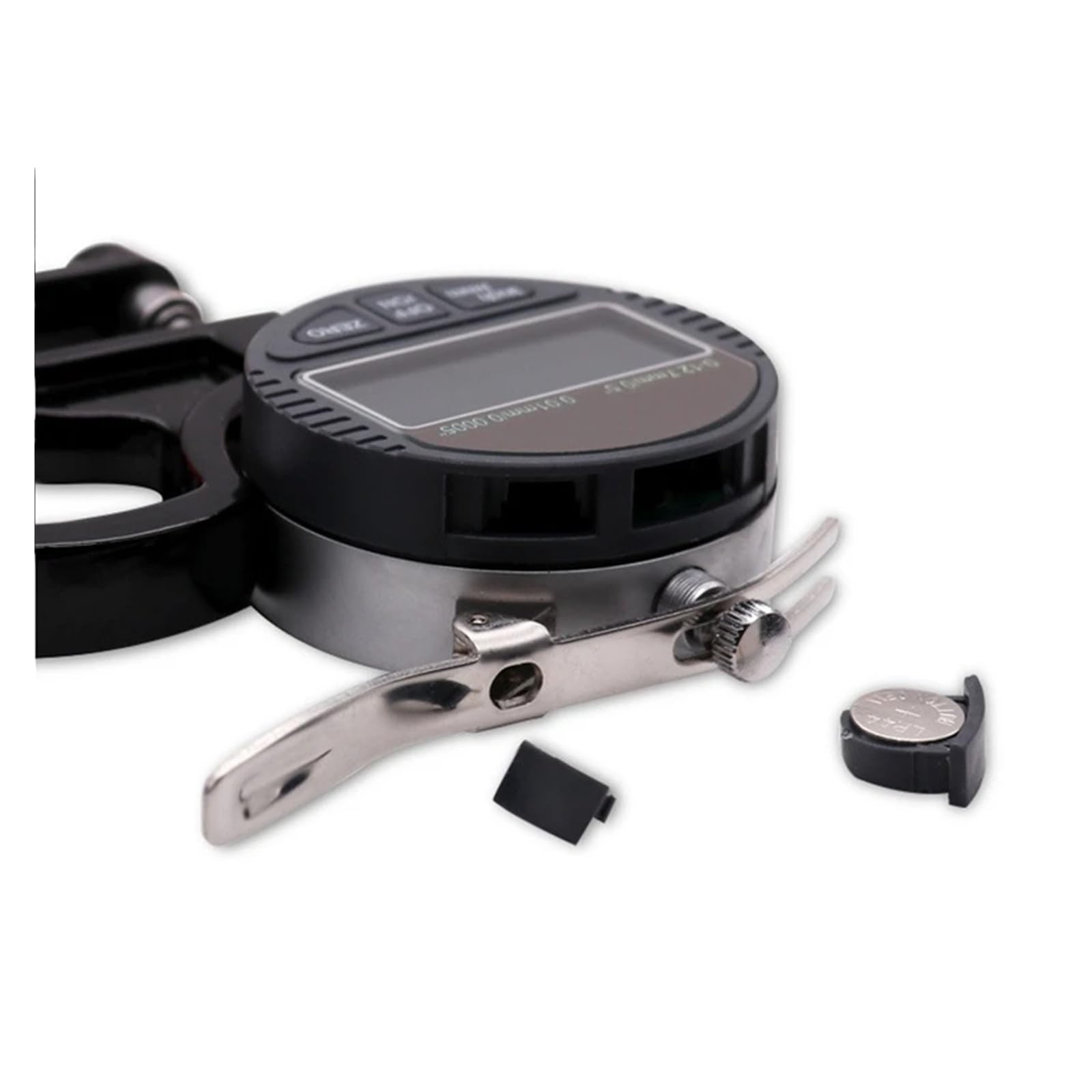 Medidor de espesor digital de 0-12,7 mm y 0,01 mm, micrómetro LCD portátil, comprobador de micras con instrumento de medición Alta Sensibilidad(0.01 mm)
