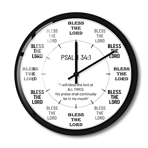 Reloj de Pared Analógico Negro 12 pulgadas Timethink