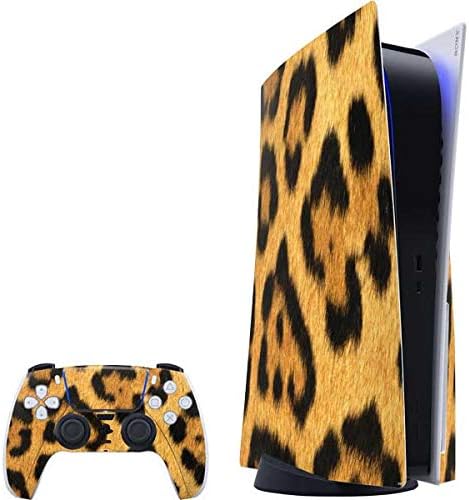 Skinit Decal Gaming Skin Compatible with PS5 Bundle - Pink Cow Print Design