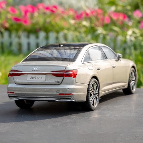 Modelo de Auto Audi A6L 1/24 BDTCTK Diecast miniatura 7