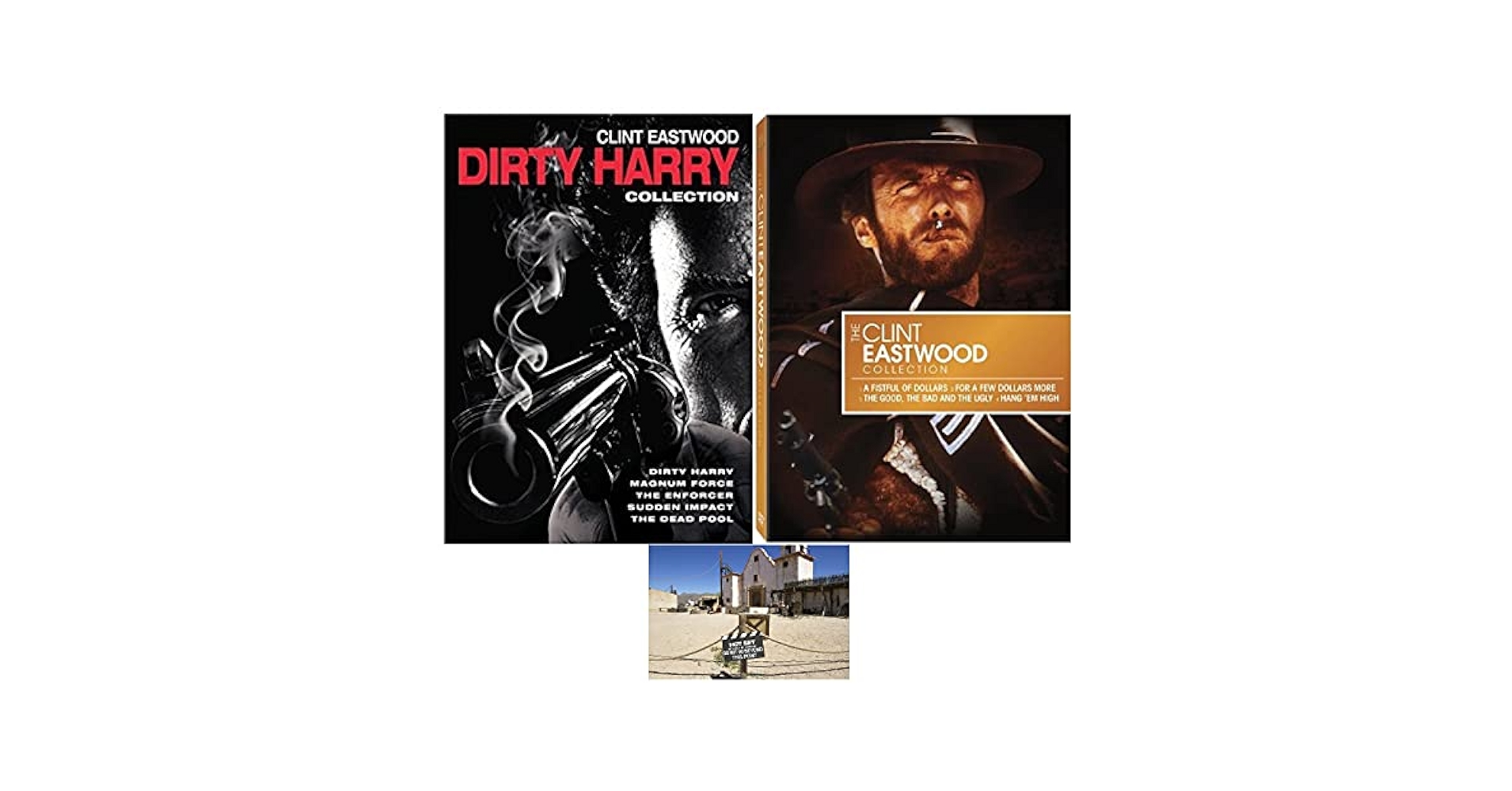Amazon.com: 克林特·伊斯特伍德9 電影DVD 系列Dirty Harry 完整