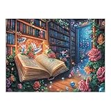 Finished 300/500/1000 piece jigsaw puzzle works as a unique home wall decor for living room, bedroom and study. It comes with a dedicated storage bag, easy to organize pieces and avoid loss after assembly.
