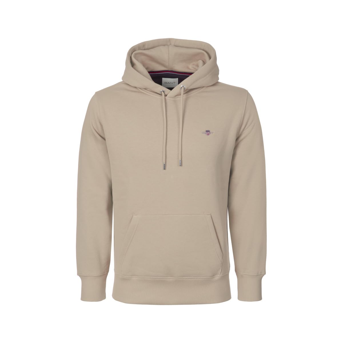Gant Men's Oat Beige Reg Shield Hoodie