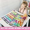 Hadley Designs 16 Colorful Kids Educational Posters For Toddlers 1-3 - Pre K Learning Posters, Homeschooling Supplies Preschool, Alphabet Poster For Toddlers, Teacher Posters For Classroom Posters #3