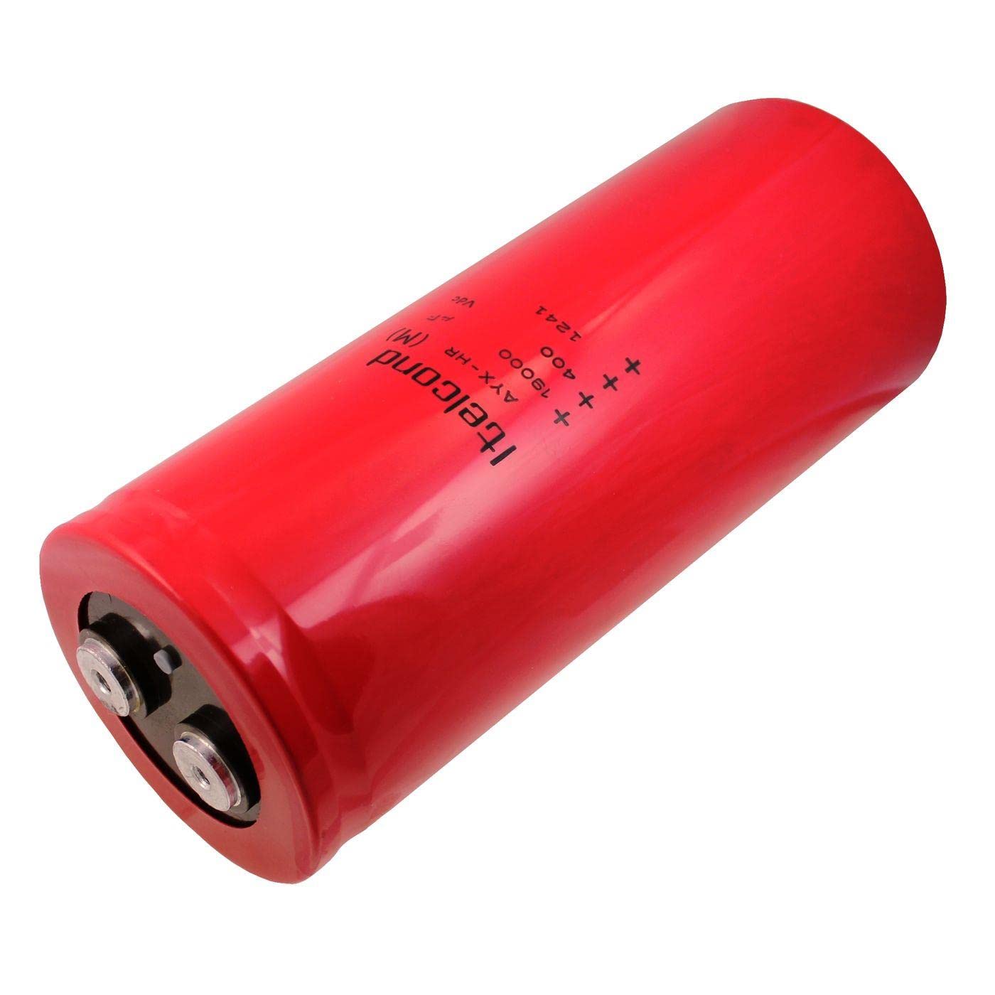 Schraub Elko Kondensator 19000µF 400V | Elektrolytkondensator bis zu einer Temperatur von 85°C | 90x220mm | 19000uF AYX-HR193M400EJ1 Itelcond