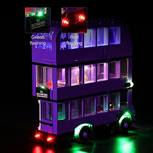 VPPI Led Beleuchtungsset mit Fernbedienung, LED Licht Beleuchtung Kompatibel mit Lego 75957 Harry Potter Der Fahrende… – Bild 7