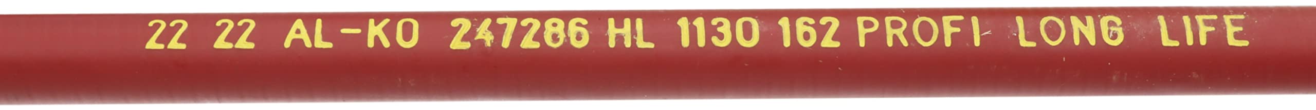 trailer parts4u 2 x Bremsseil das Original von Alko Longlife Schnellmontage - Hüllenlänge: 1320mm Gesamtlänge: 1516mm Anhänger Seilzug Bowdenzug 247.287 247287