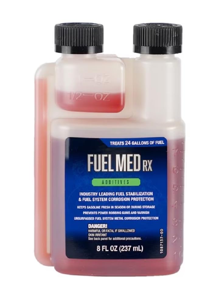 Yamaha Yamalube Fuel Med Alcohol Free Fuel Treatment- 8 Ounce, #ACC-FUELM-RX-08