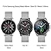 TRUMiRR For Samsung Galaxy Watch 46mm / Galaxy Watch 3 45mm / Gear S3 Bands, 22mm Premium Stainless Steel Watchband Quick Release Strap Bracelet for Fossil Men's Gen 4 Explorist HR, TicWatch Pro
