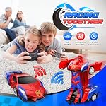Spider Remote Control Cars for Kids, vicia Transform Robot Toys for 3-10 Year Old Boys RC Car 3 4 5 6 7 8 Year Old Boy Gifts Christmas Birthday Gifts for Boys
