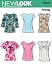 New Look Sewing Pattern 6808 Misses Tops, Size A (8-10-12-14-16-18)
