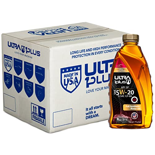 Image of SAE 5W-20 Full Synthetic Motor Oil API SP ILSAC GF-6A 12 Quarts