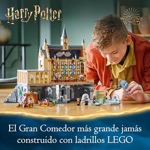 Lego Harry Potter Castillo de Hogwarts: Gran Comedor de la Escuela de Magos de Juguete, 11 Minifiguras Incluidas Hermione Granger y Ron Weasley, Regalo para Niños y Niñas de 10 Años o Mas 76435 4 Lego Harry Potter Castillo De Hogwarts: Gran Comedor De La Escuela De Magos De Juguete, 11 Minifiguras Incluidas Hermione Granger Y Ron Weasley, Regalo Para Niños Y Niñas De 10 Años O Mas 76435