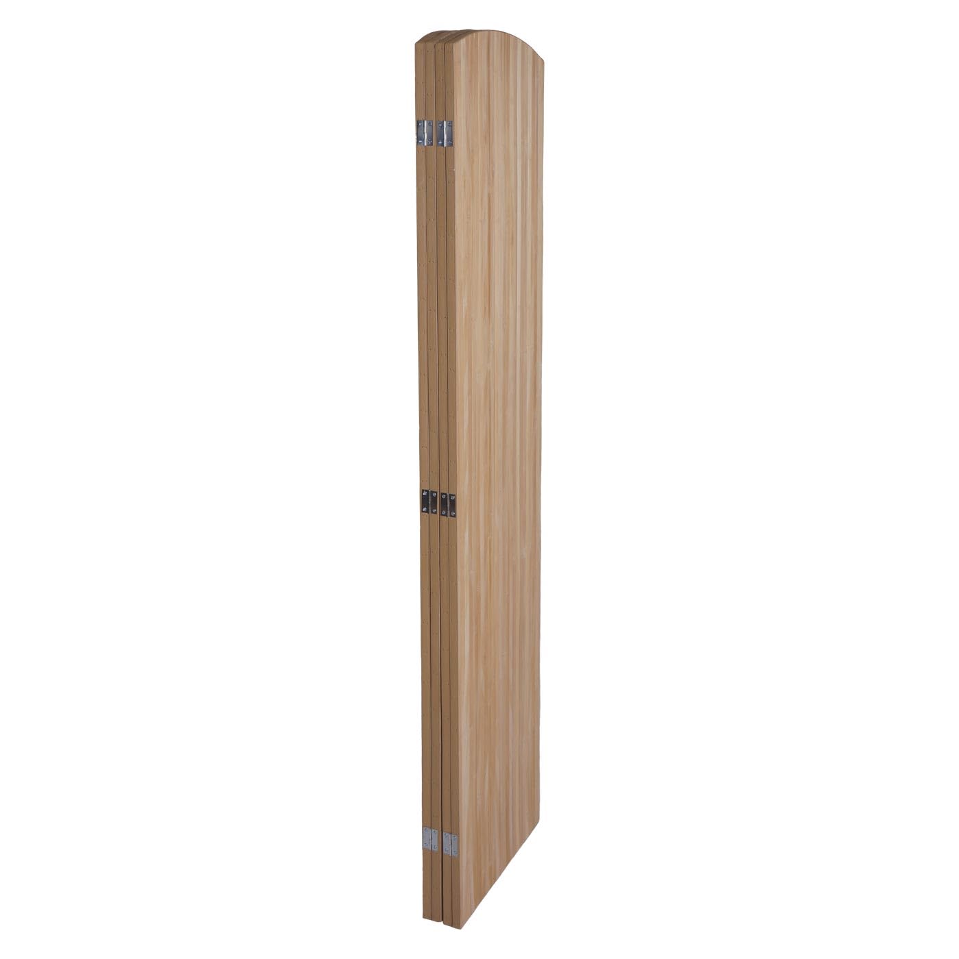 Paravent en Bambou HWC-O30 170 x 162 cm