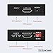 hdmi edid Manager Game 4k 60HZ 2 ps5 Emulator Automatic Detection HDCP 2.2 to 1.4 Extractor Pass Through CEC HDR Switch Adapter