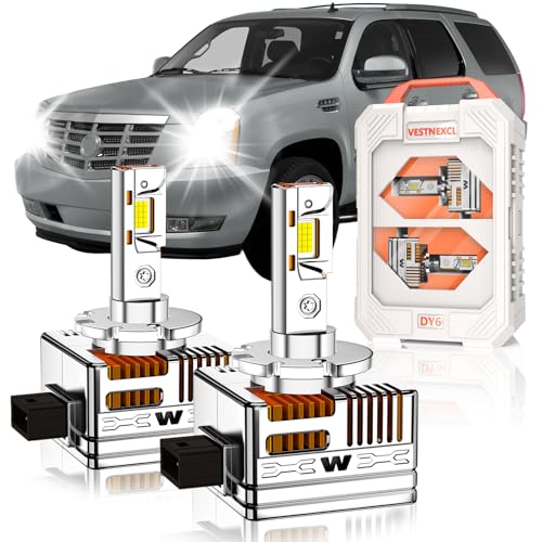 VESTNEXCL D1S HID Bulbs Fit for Cadillac 2007-2014 Escalade Escalade