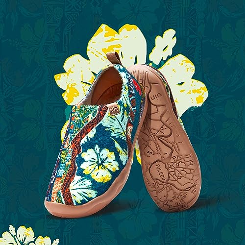 Image of UIN Women's Art Travel Shoes Slip On Casual Cozy Loafers Lightweight Comfort Fashion Sneaker Toledo Ⅰ