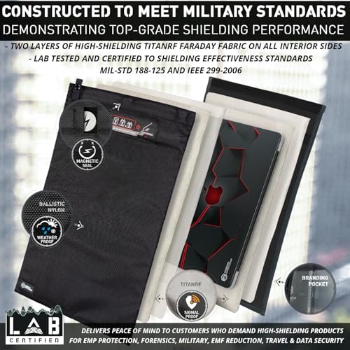 Bolsa Faraday NeoLok para Laptops con Cierre Magnético miniatura 2