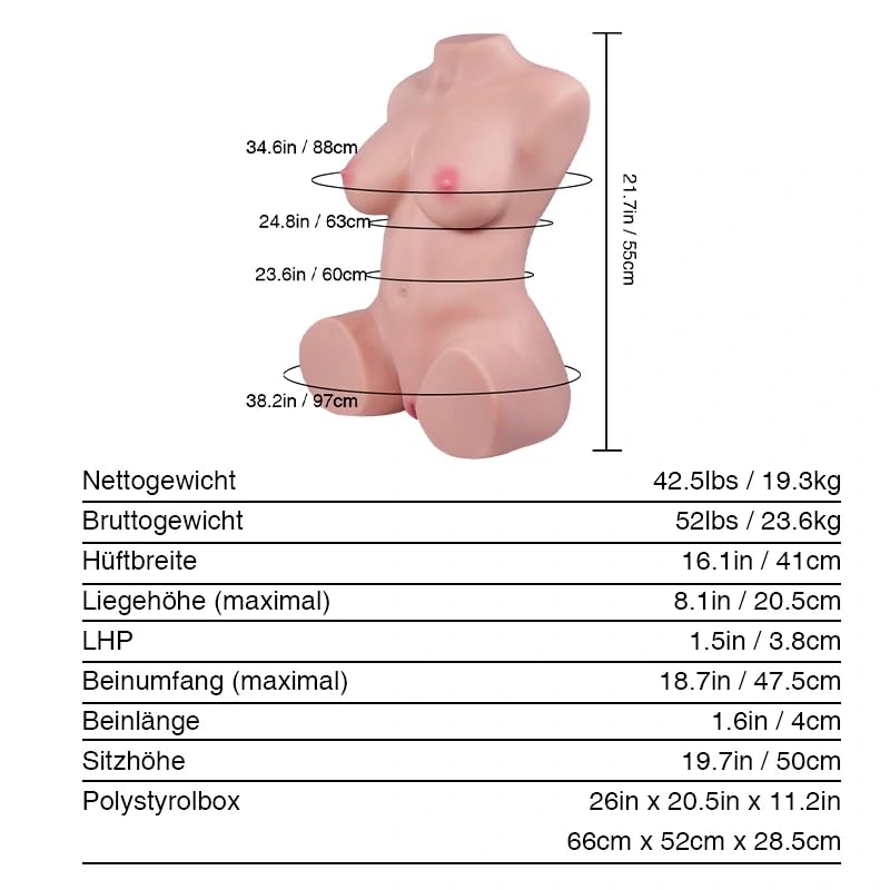 Amazon.com: Candice Pro 42.5LB Sex Doll Torso with Removable Vagina and Tantabosom Male Sex Toy Adult Toys Sex Toys for Men : Health & Household Amazon.com: Candice Pro 42.5LB Sex Doll Torso with Removable Vagina and Tantabosom Male Sex Toy Adult Toys Sex Toys for Men : Health & Household