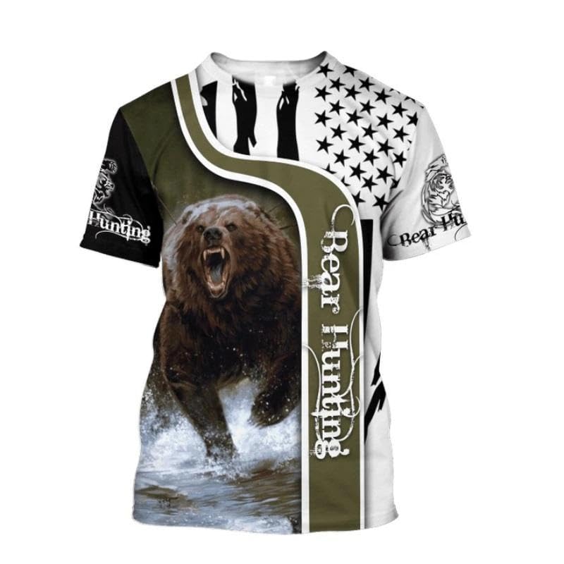 T-shirt chasseur homme CHANYI parfait pour vos activités de plein air en été