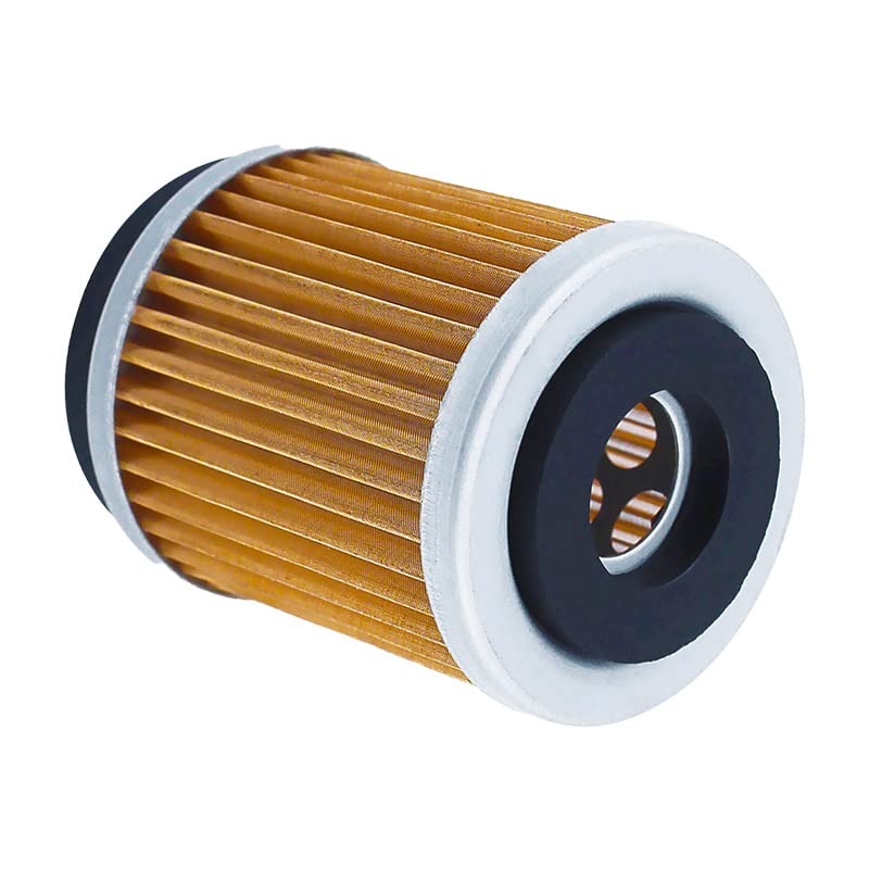 2/4/6 sztuk filtr oleju motocyklowego dla Y-m-h Cy-g-nus XC125 XC150 XT250T AG200 AG 200 YJ125 TW125 TW 125 SR125 SR125SE SR185 SRX250 Akcesoria motocyklowe (Color : 6pcs-yellow)