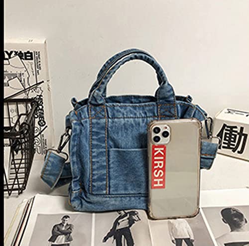 Tote Bag Women Denim Hobo Bag Satchel Bag College Bag Shoulder Bag Crossbody Bags Messenger Bag Tote Handbag 2023 #TOP5