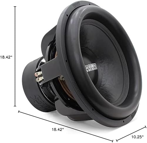 Sundown Audio X-18 v3 D2 18" 2000W RMS Dual 2-Ohm Subwoofer