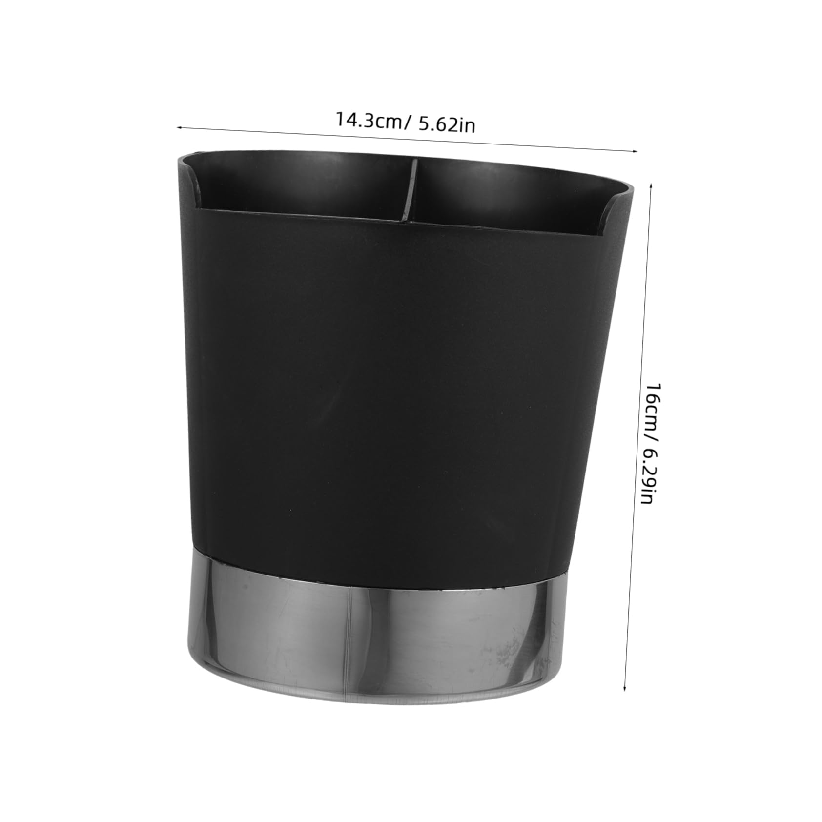 Luxshiny Space Saving Compartment Utensil Organizer Straw Container Kitchen Utensils Holder for Bar Restaurant and Home Use Storage for Clean Workspace