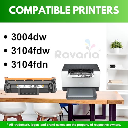 Image of 146A / W1460A Compatible Toner Cartridge HP LaserJet 3004dw, 3104fdw, 3104fdn Printer