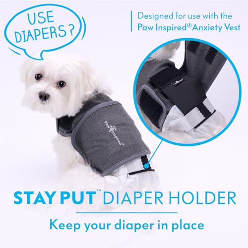 Chaqueta de trueno para perros Paw Inspired ideal para viajes en coche y visitas al veterinario 8