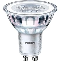 Philips LED, Faretti, 10 pz, equivalente a 50W, attacco GU10, Luce Bianca Calda