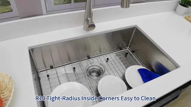 30 Inch Undermount Kitchen Sink - Delironexu 16G Stainless