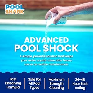 68% Calcium Hypochlorite Pool Shock for Swimming Pools - Chlorine Granules Swimming Pool Shock 50 lbs Bucket - Pool Chlorine for Inground and Above Ground Pool Treatment, Saltwater (50lbs) 68 Calcium Hypochlorite Pool Shock for Swimming Pools Chlorine Granules Swimming Pool Shock 50 lbs Bucket Pool Chlorine for Inground and Above Ground Pool Treatment Saltwater 50lbs