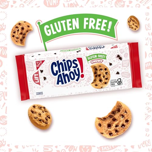 Image of CHIPS AHOY! Chewy Gluten Free Fudgy Chocolate Chip Cookies, 9.75 oz