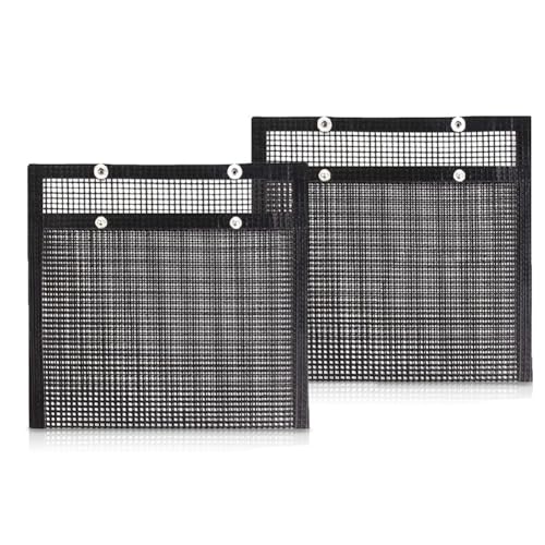 Wzxksoac 2er Pack Antihaft-Grillbeutel Grillschalen