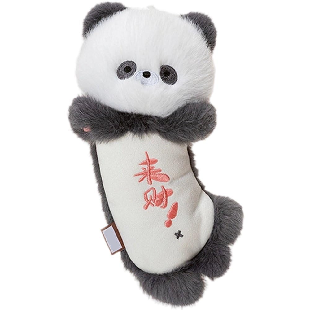 Baokuan Panda Wrist Rest Mouse Pad, Mini Cartoon Animal Plush Wrist Support Pillow Rest Cushion Mat Pain Relief Mouse Mat Pig Table Companion