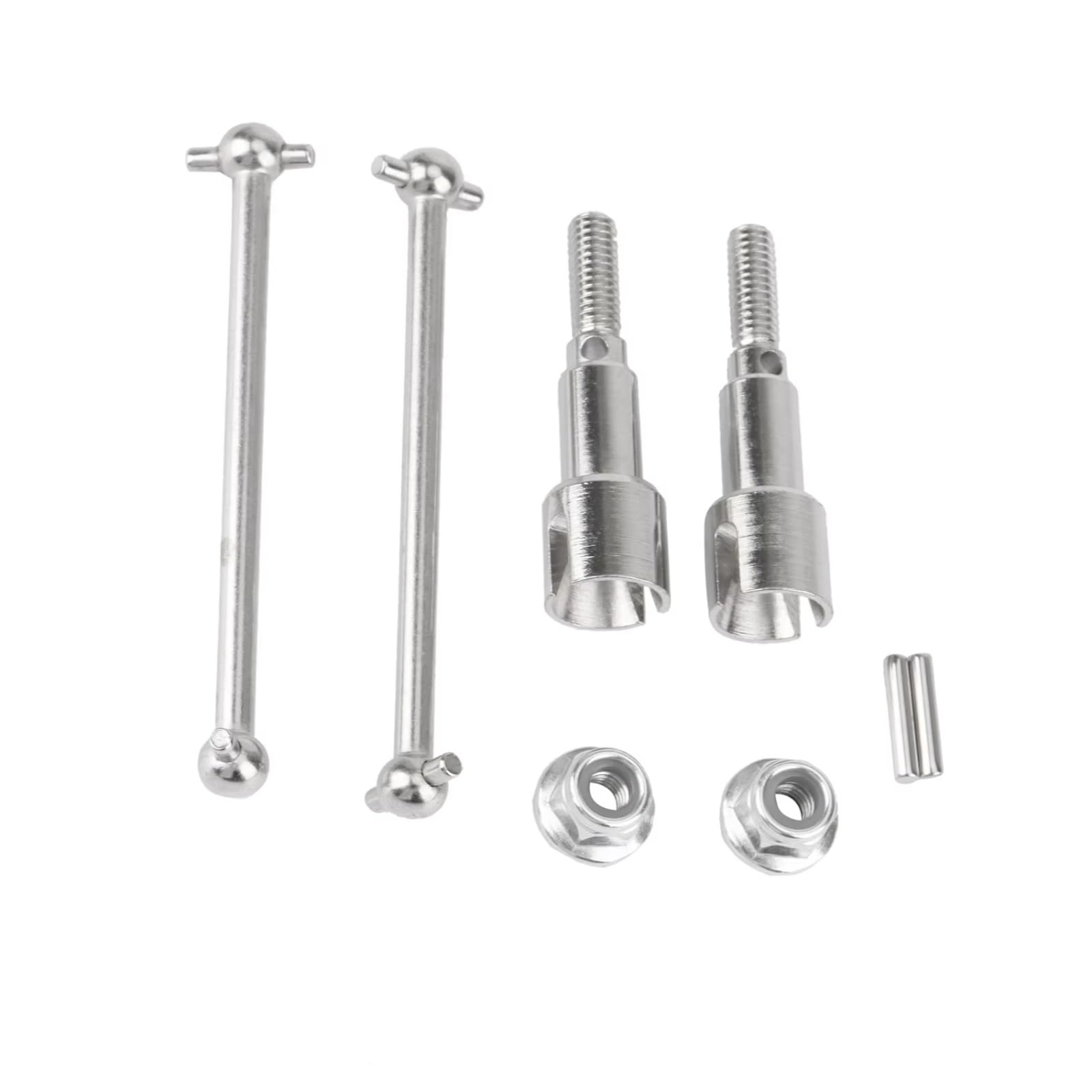 pour MJX H16 16207 16208 16209 16210 1/16 Arbre De Transmission Avant Et Arrière en Métal CVD RC Car Upgrades Parts Accessories Modifications