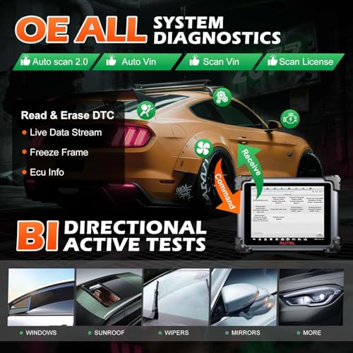 Autel MaxiSys Elite II Pro 2026 Diagnostic Scanner, J2534 ECU Programming Tool (As Ultra/MS908S PRO II), CAN FD & DoIP, Bidirectional Control, 150+ Car Brands, 40+ Services, 2-Year Free Updates - Image 7