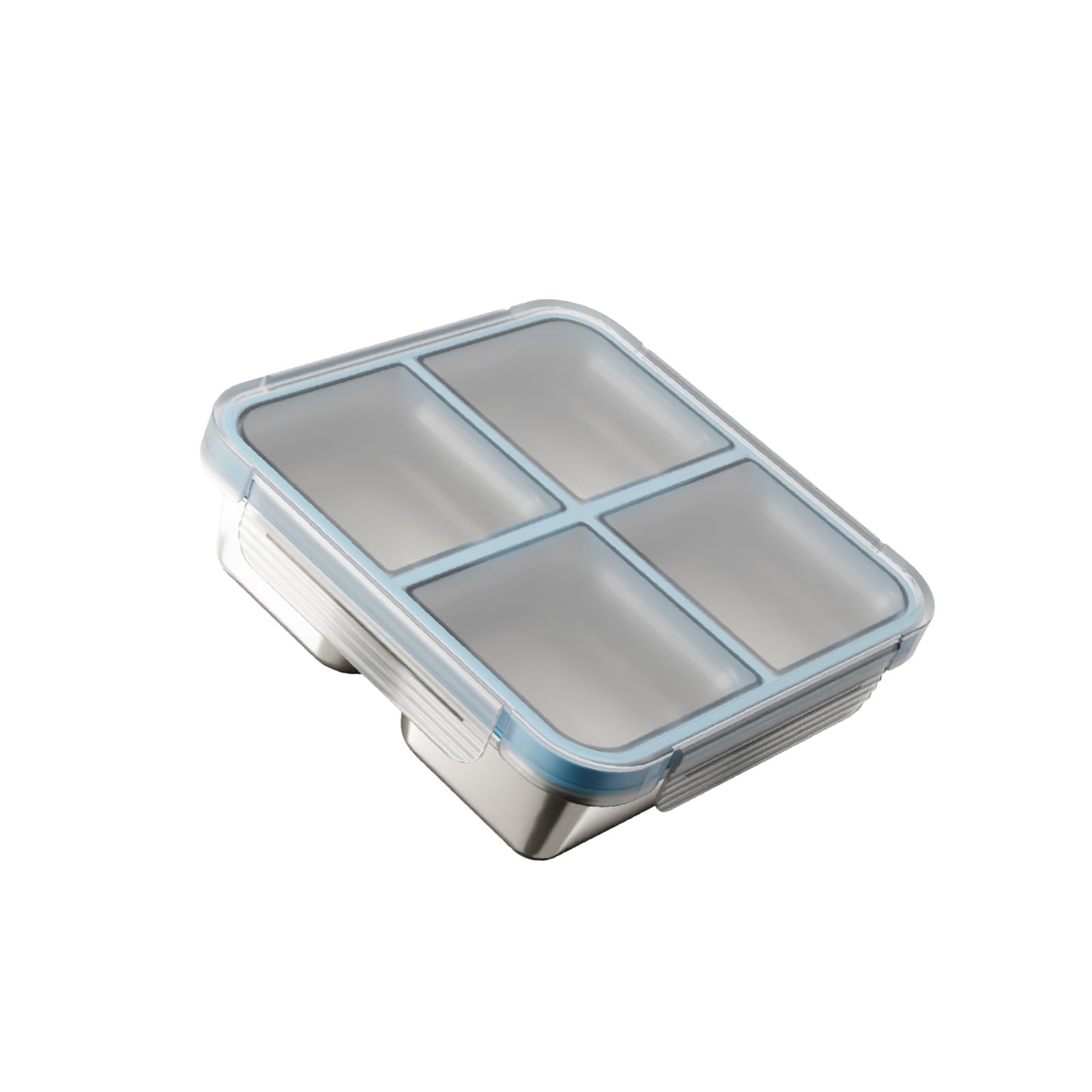 our fave 4 Compartment Sealed Food Container 304 Nonrust Steel Food for Adults Dishwasher Safe Meal Container