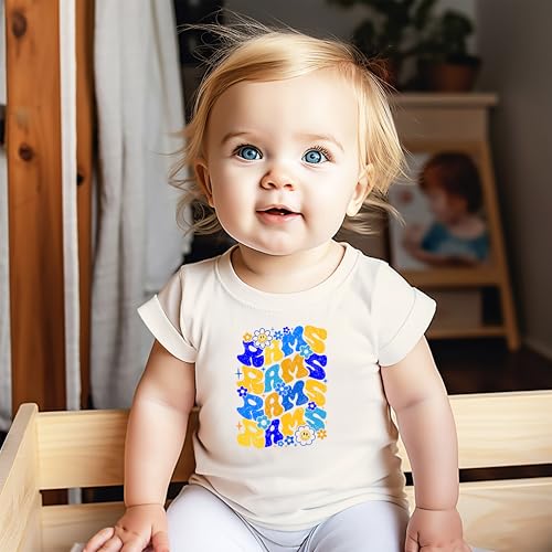 Rams School Spirit Shirt for Game Day Apparel for Adults and Kids3