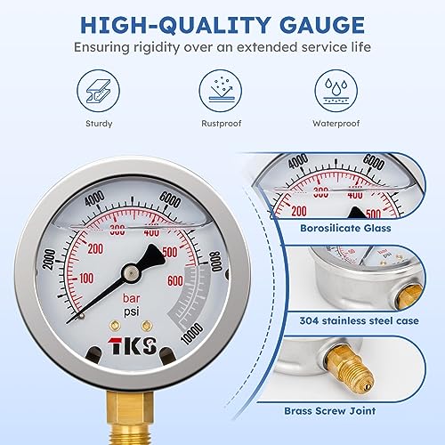 Ailemenova ANHPTK01 Hydraulic Pressure Test Kit thumb #7