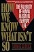 How We Know What Isn't So: The Fallibility of Human Reason in Everyday Life