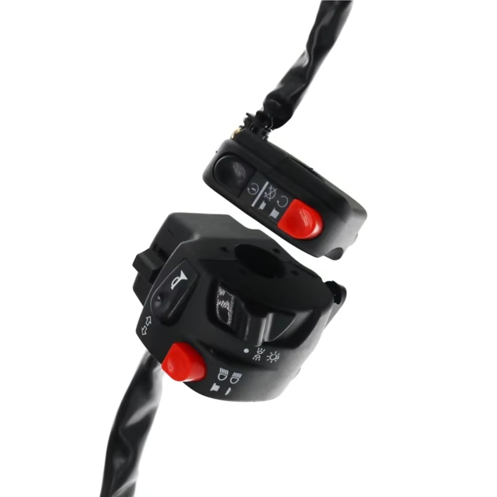 Interruptor Para Moto Manillar Eléctrico Botón De Bocina De Motocicleta Universal De 22mm Señal De Giro, Lámpara Antiniebla Eléctrica Arranque De Luz | LeftRight