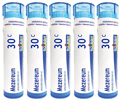 Boiron Mezereum 30C (Pack of 5), Homeopathic Medicine for Nasal Congestion