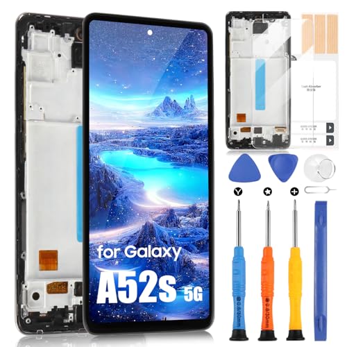 Écran pour Samsung A52s 5G Kit Réparation Écran Tactile Complet