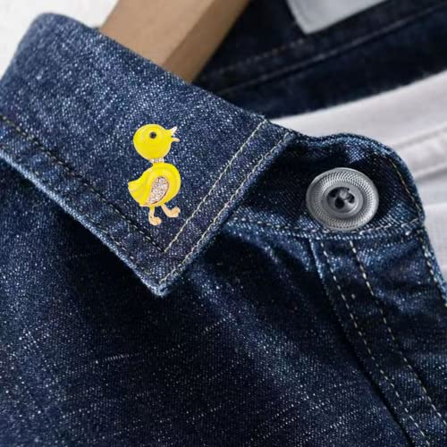 Image of Animal brooch Women's Fashion Unique Crystal Rhinestone Vintage Enamel Lapel Safety Pin, Clothing Jewelry Clothing Backpack Jacket Hat Decoration DIY