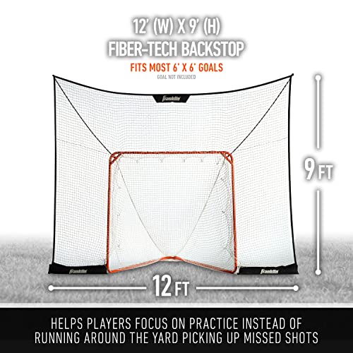 Franklin Sports Lacrosse Backstop Net Lax Goal Backstop Net for