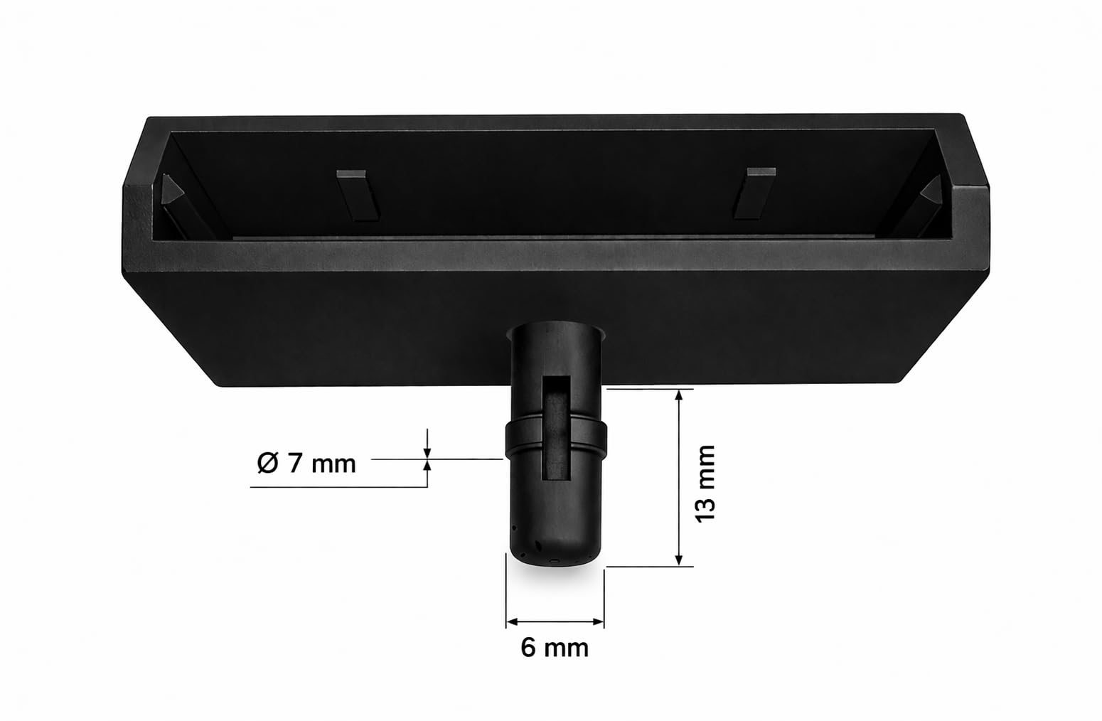 Lattenrost-Endkappe für Federholzleisten – 6er Set | Wohnwagen & Caravan | kompatibel mit Pössl | passend für 53mm x 8mm Federholzleisten